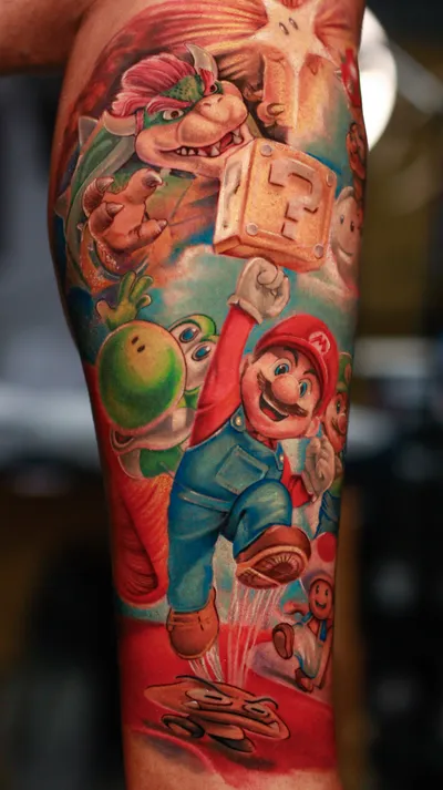 Black and grey realism tattoo by TKO Tattoo